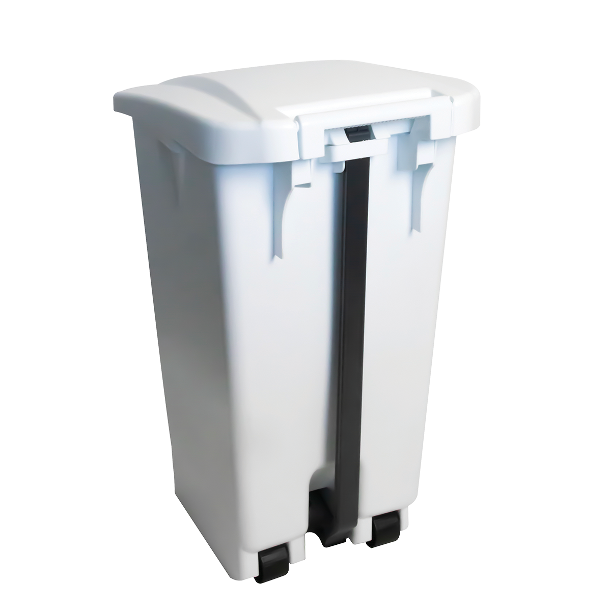 POUB ECO PEDALE 60 L COUV BLC – Poubelle à pédale – HygiRéa