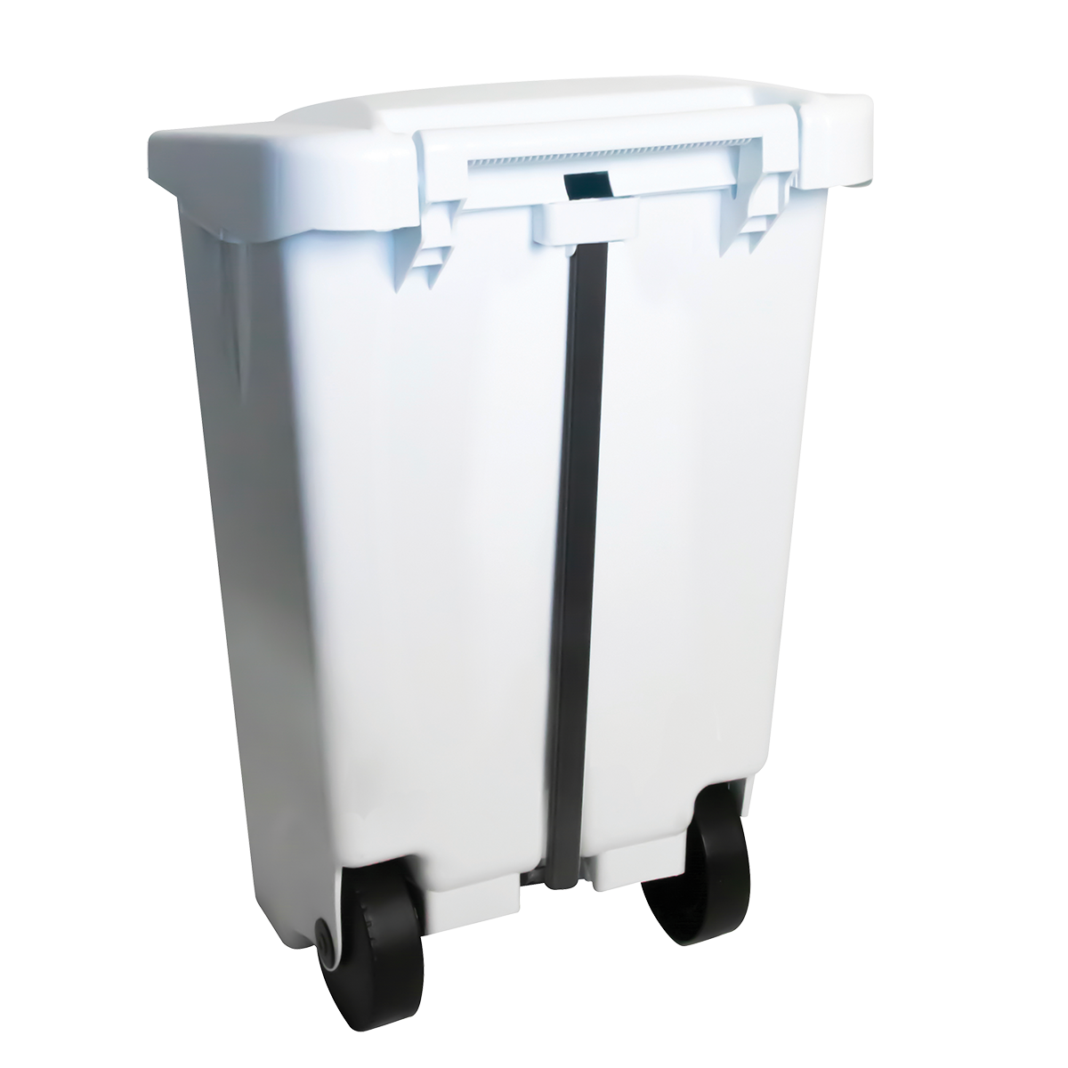 POUB ECO PEDALE 120 L COUV BLC – Poubelle à pédale – HygiRéa