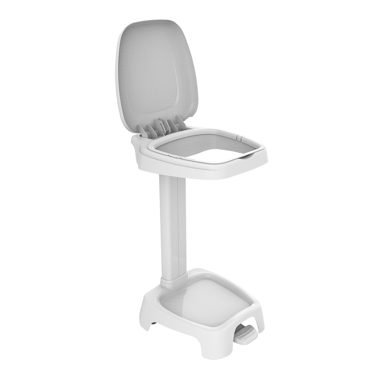 SUPPORT SAC 120 L + COUVERCLE – Support sac – HygiRéa