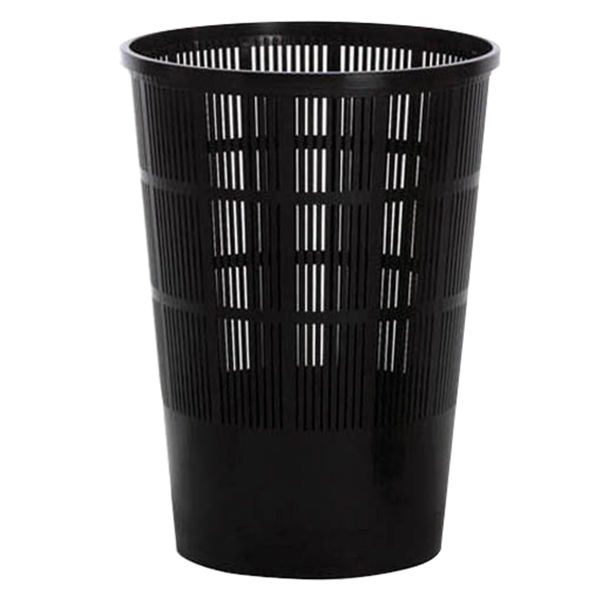 CORBEILLE PAPIER AJ. G. MODELE NOIR – Corbeille à papier – HygiRéa