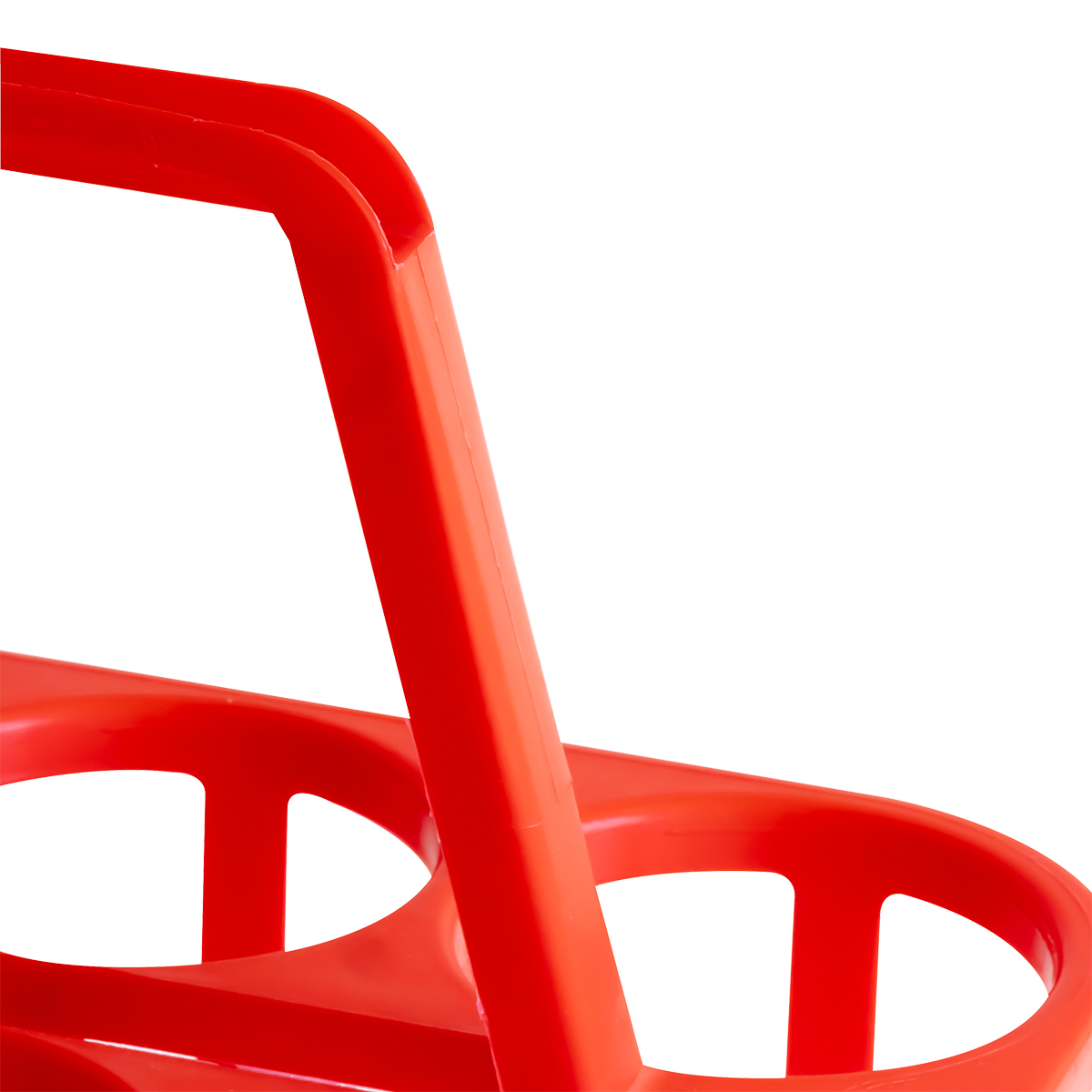 PORTE BOUTEILLE 6X1L ROUGE – Panier – HygiRéa