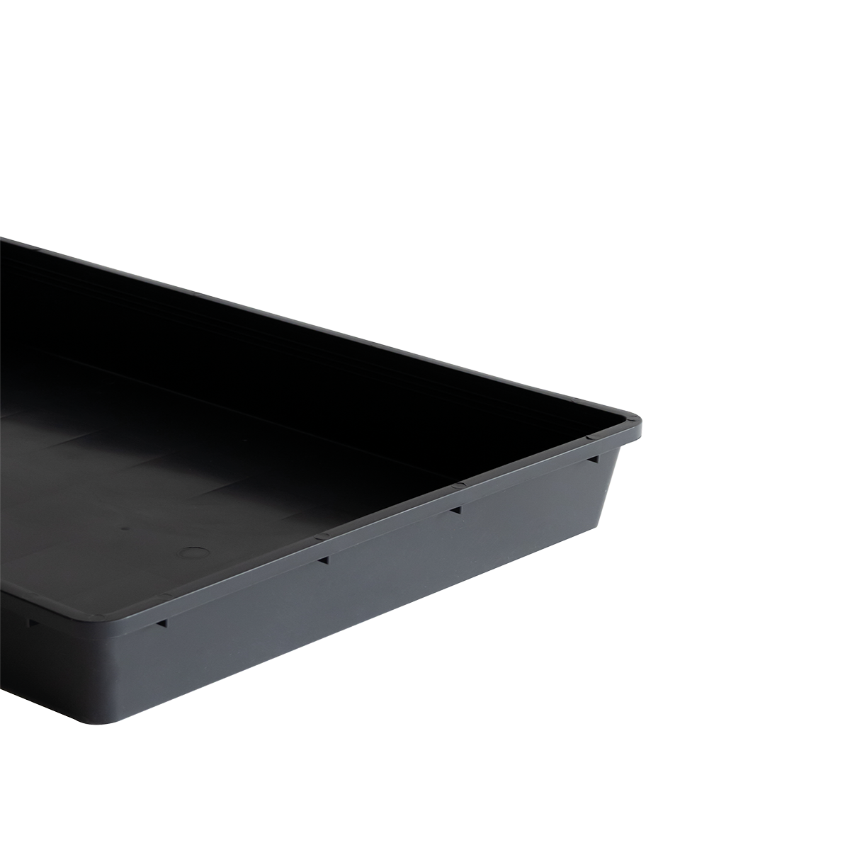 BAC SEMIS ECO PLEIN 565X425X80 NOIR – Bac plat – HygiRéa