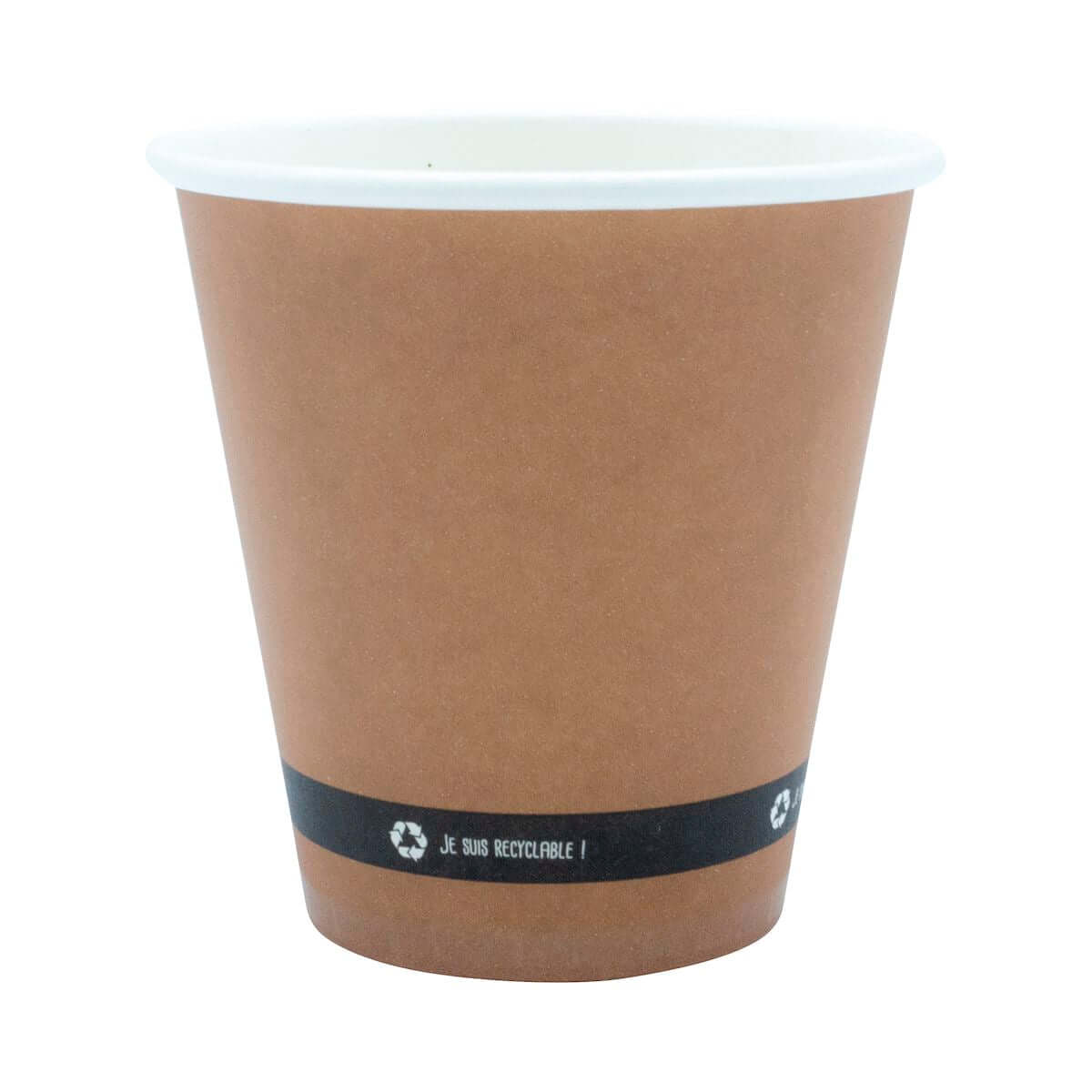 Gobelets Kraft – Gobelets Jetables – HygiRéa