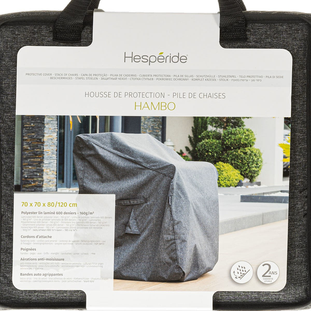 Housse de protection HAMBO pour pile de chaises – Housses de Chaises – HygiRéa