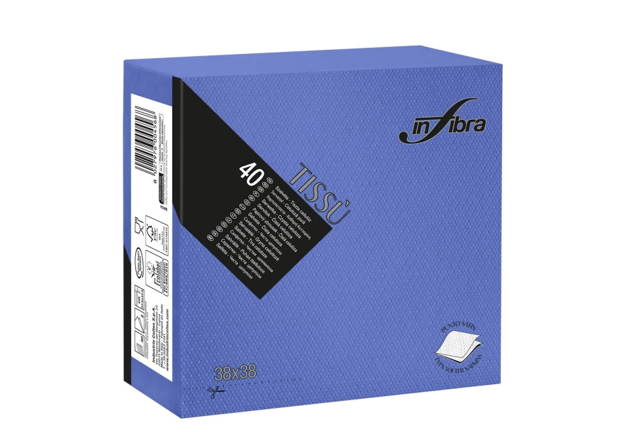 SERVIETTE 38x38 2P TISSU – Serviettes Jetables – HygiRéa