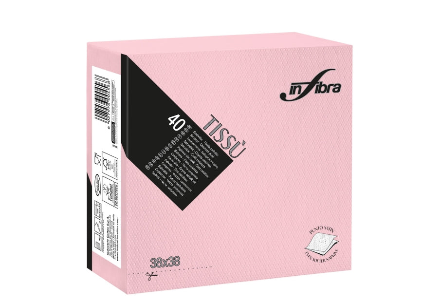 SERVIETTE 38x38 2P TISSU – Serviettes Jetables – HygiRéa