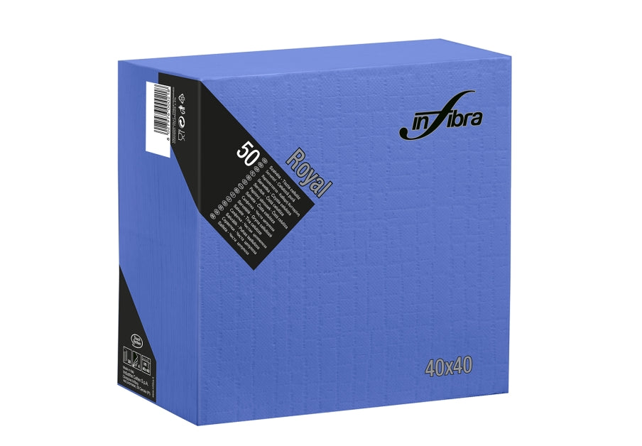 SERVIETTE 40x40 4P ROYAL – Serviettes Jetables – HygiRéa