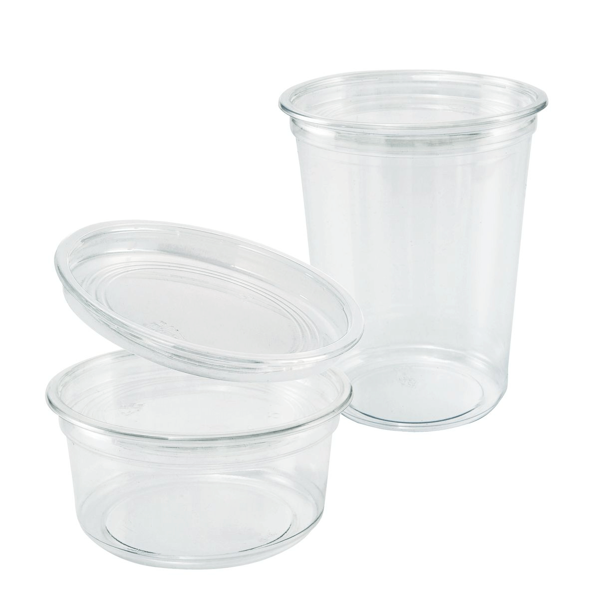 Pots à salade "Fraîcheur" et couvercles – Pots Salade – HygiRéa