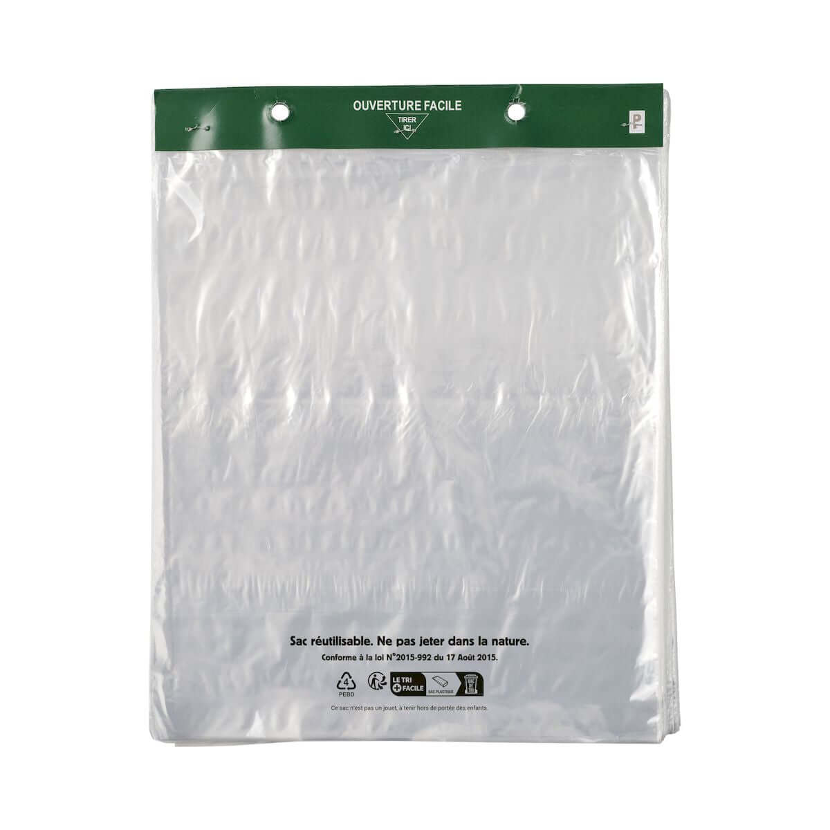 Sacs à plat en liasse – Sacs Traiteurs – HygiRéa