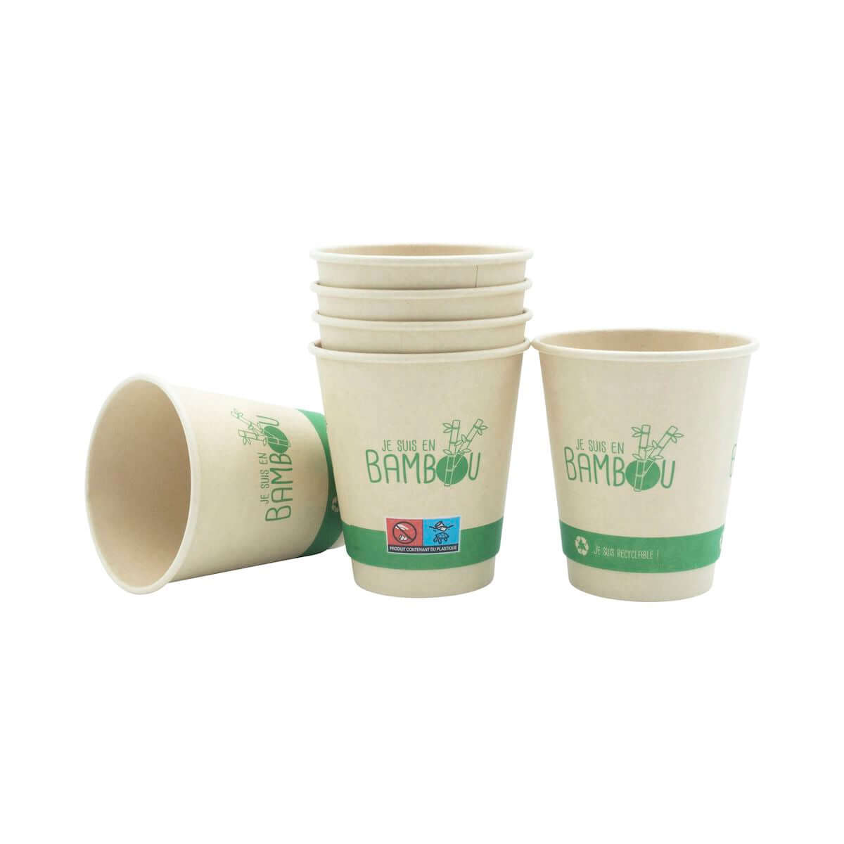 Gobelets double paroi – Gobelets Jetables – HygiRéa