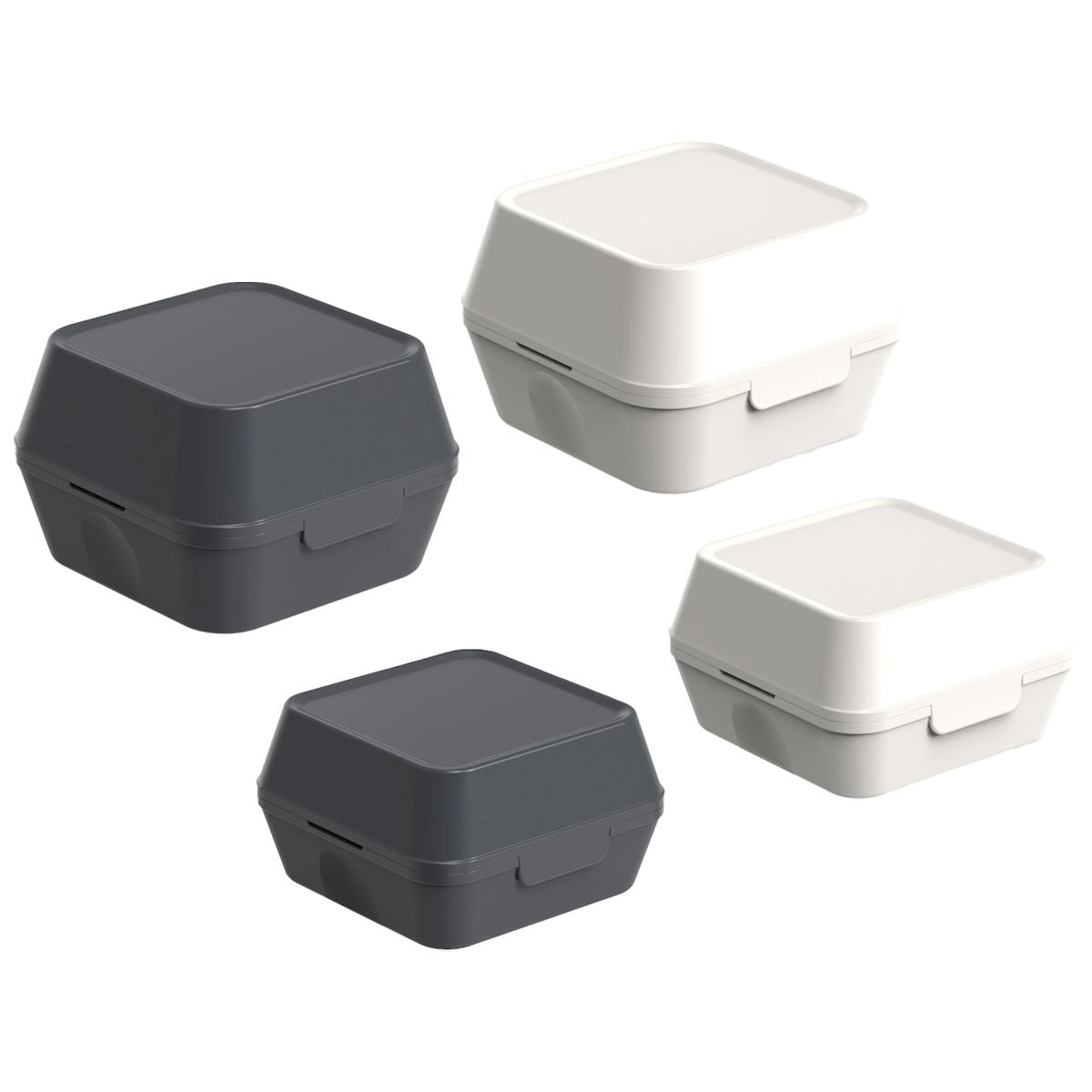 Boîtes burger réemployables – Vaisselle Réemployables – HygiRéa