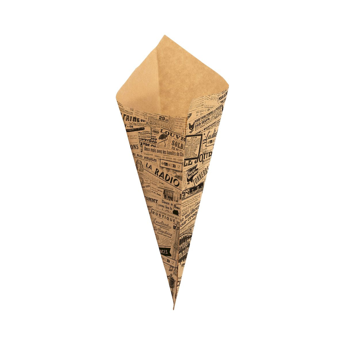 Cônes à frites – Boîtes – HygiRéa