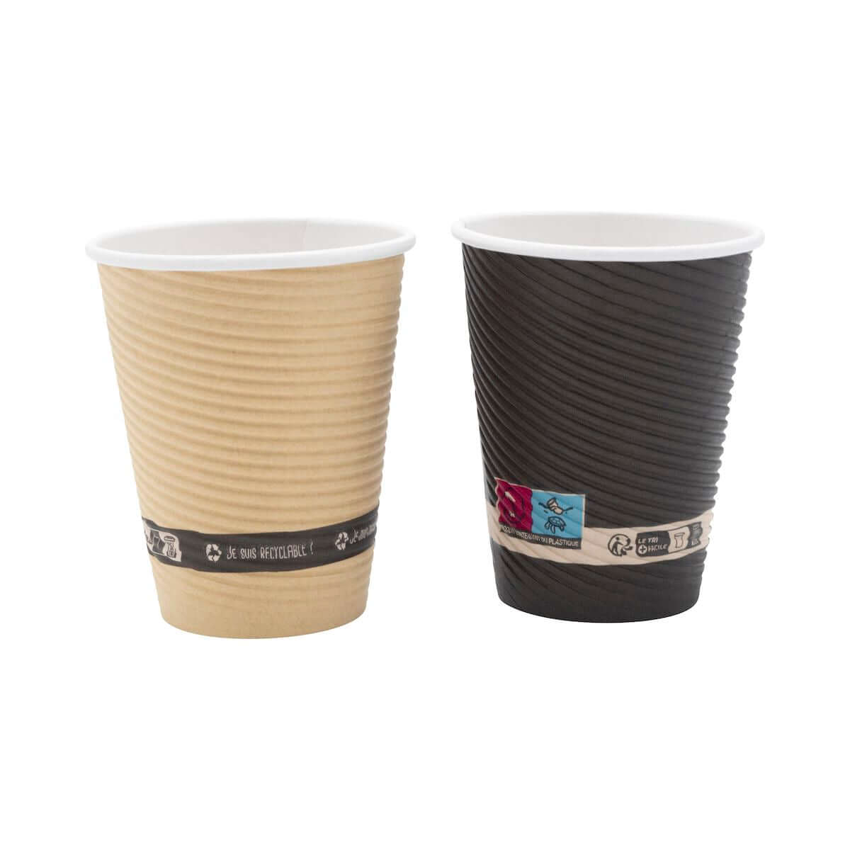 Gobelets double paroi – Gobelets Jetables – HygiRéa