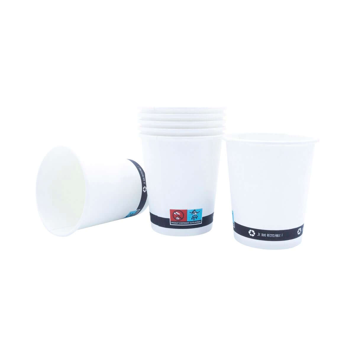 Gobelets Blancs – Gobelets Jetables – HygiRéa