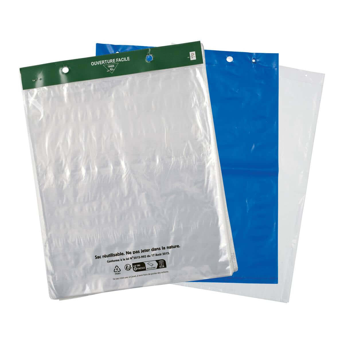 Sacs à plat en liasse – Sacs Traiteurs – HygiRéa