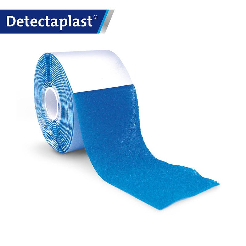 Pansement auto-adhésif bleu détectable 4,5 m x 6 cm – Trousse de Secours – HygiRéa