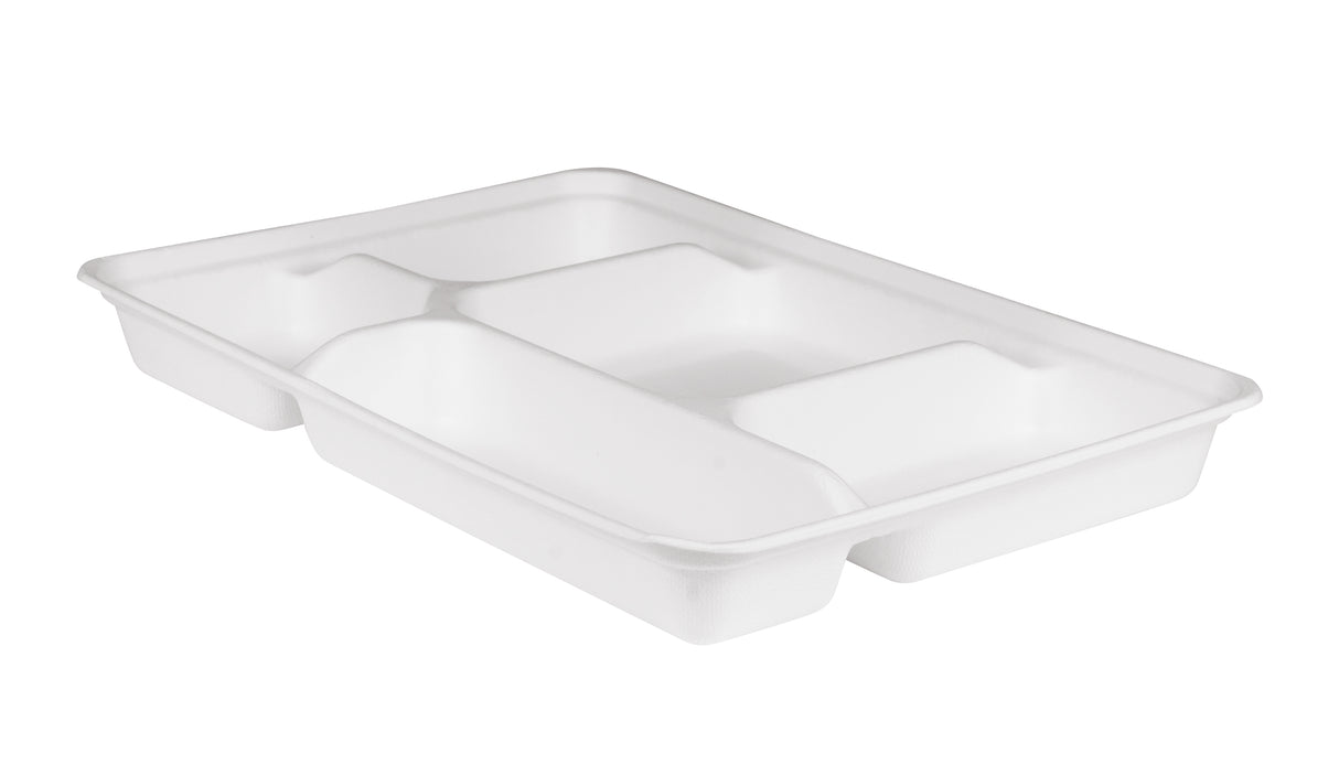 Plateau Repas Fibre de canne – Plateau Repas Fibre de canne – HygiRéa