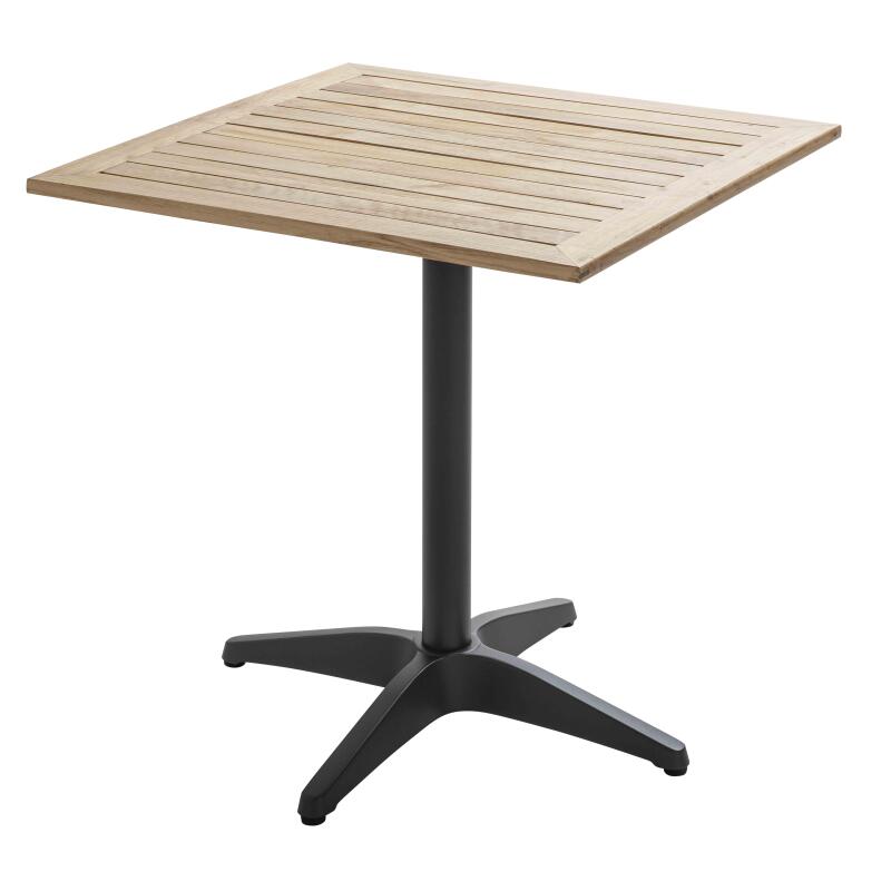 PIED DE TABLE EN ALUMINIUM 72CM - NOIR