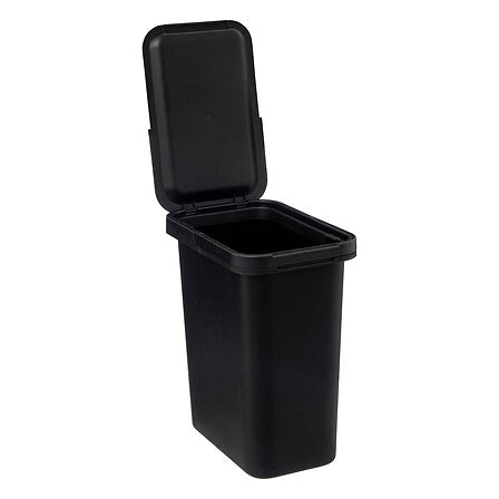Poubelle ouverture couvercle 12 l plastique – Collecteur à Couvercle – HygiRéa