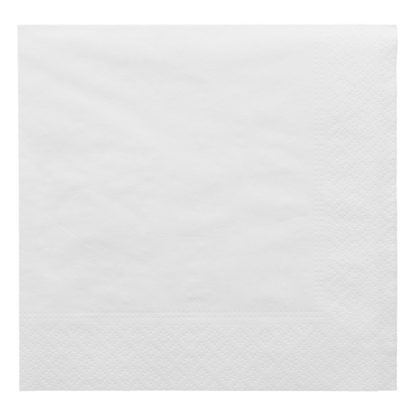 SERVIETTES 30 x 30 - 2 PLIS - 18G/M2 - ECOLABEL - 2400 UNITÉS