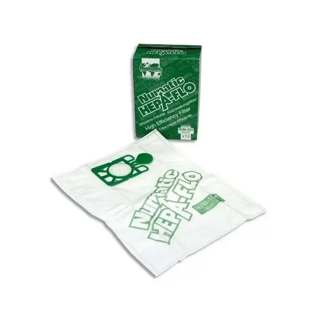 Sac Aspi HEPAFLO JEU DE 10 FILTRES 15 LITRES – Aspirateur Poussières – HygiRéa