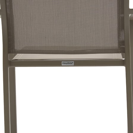 Fauteuil de jardin empilable ESSENTIA Noisette / Café