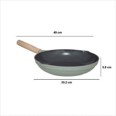 Poêle Horizon 24 cm fonte d'aluminium