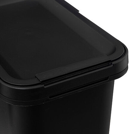 Poubelle ouverture couvercle 12 l plastique – Collecteur à Couvercle – HygiRéa