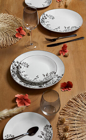 Ménagère 16 pièces Shadow inox noir