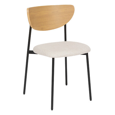 Chaise Jaisa pied métal