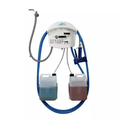 Centrale ELITCLEAN - 2 produits - Support bidon 5L - Pistolet Laiton Tuyau 10M