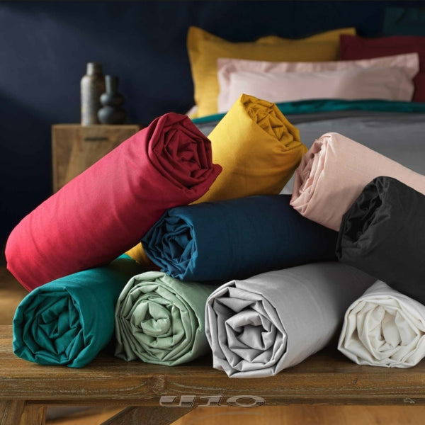 DRAP HOUSSE 1 PERSONNE 90 x 190 CM LINA – Drap Housse – HygiRéa