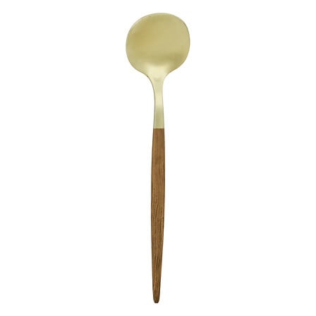 Ménagère 24 pièces Ida inox et manches bois