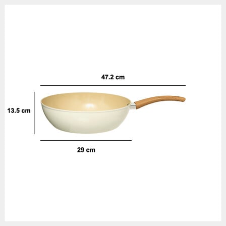 Sauteuse Harmony 28 cm aluminium forgé