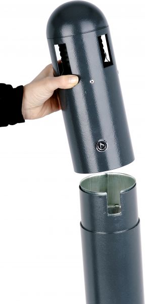 Cendrier dôme sur pied 3L – Cendrier Totem – HygiRéa