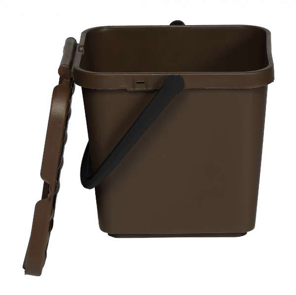 Seau collecteur bio déchets 7L 70% recyclé – Collecteur recyclage – HygiRéa