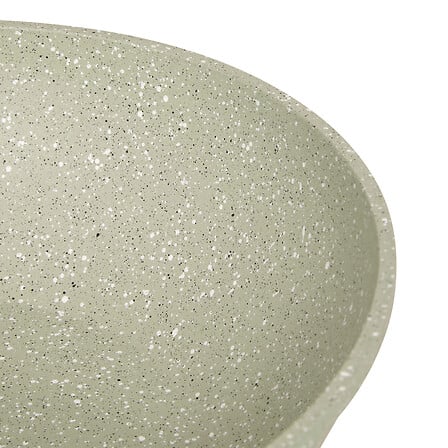 Wok aluminium forgé diam 28 cm vert