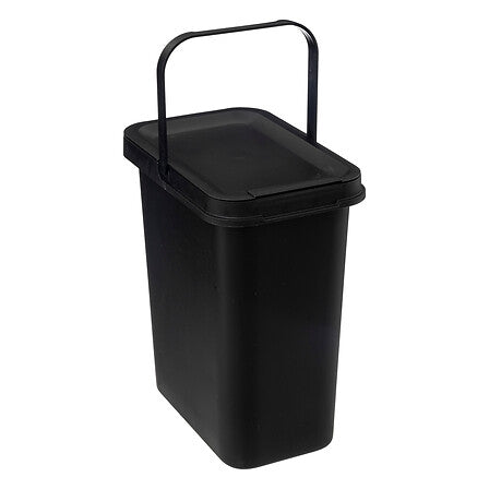 Poubelle ouverture couvercle 12 l plastique – Collecteur à Couvercle – HygiRéa