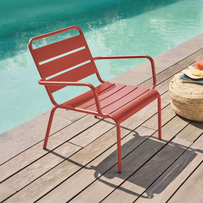 FAUTEUIL DE JARDIN - MÉTAL