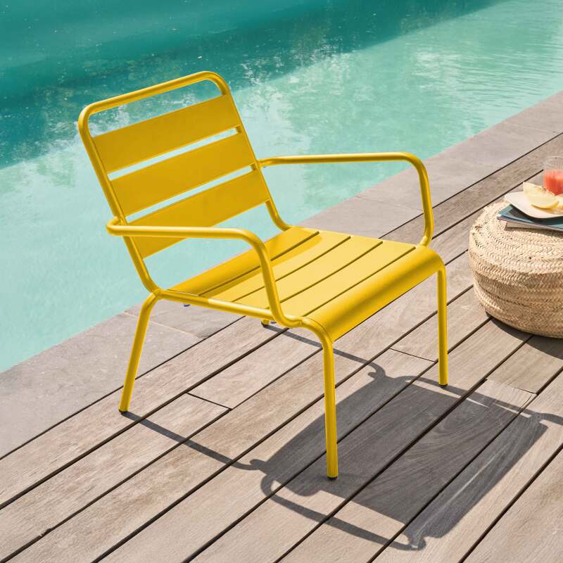 FAUTEUIL DE JARDIN - MÉTAL