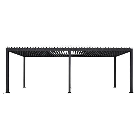 Pergola Evora Aluminium 3,6x6m Electrique – Tonnelles et Pergolas – HygiRéa
