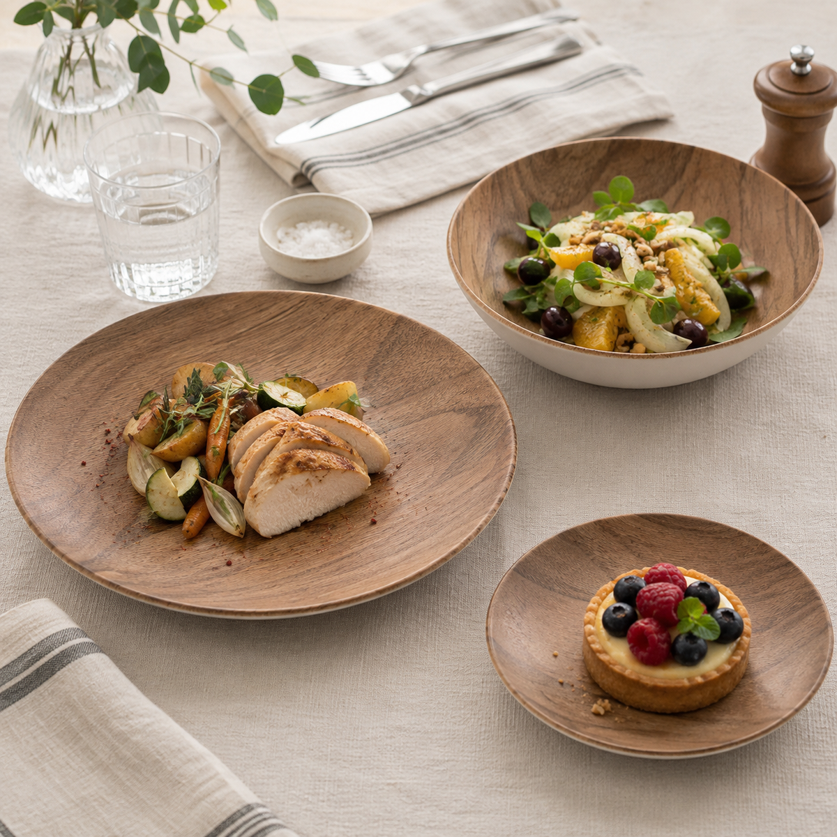 GAMME MOOD – ASSIETTES EN GRES