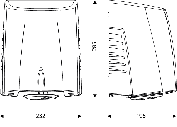 Sèche-mains – COPT’AIR blanc – Sèche Mains – HygiRéa