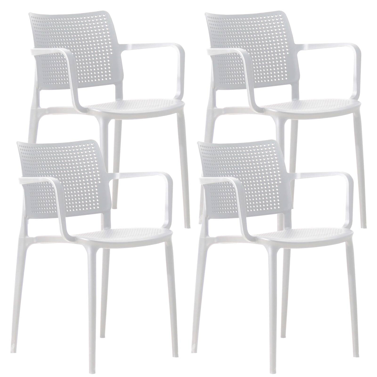 Fauteuil Polypropylène – Fauteuil d'extérieur – HygiRéa