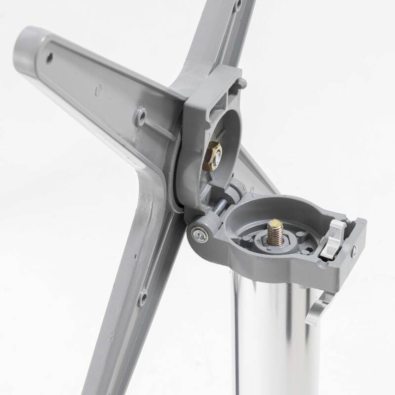PIED DE TABLE INCLINABLE - 72 CM - ALUMINIUM