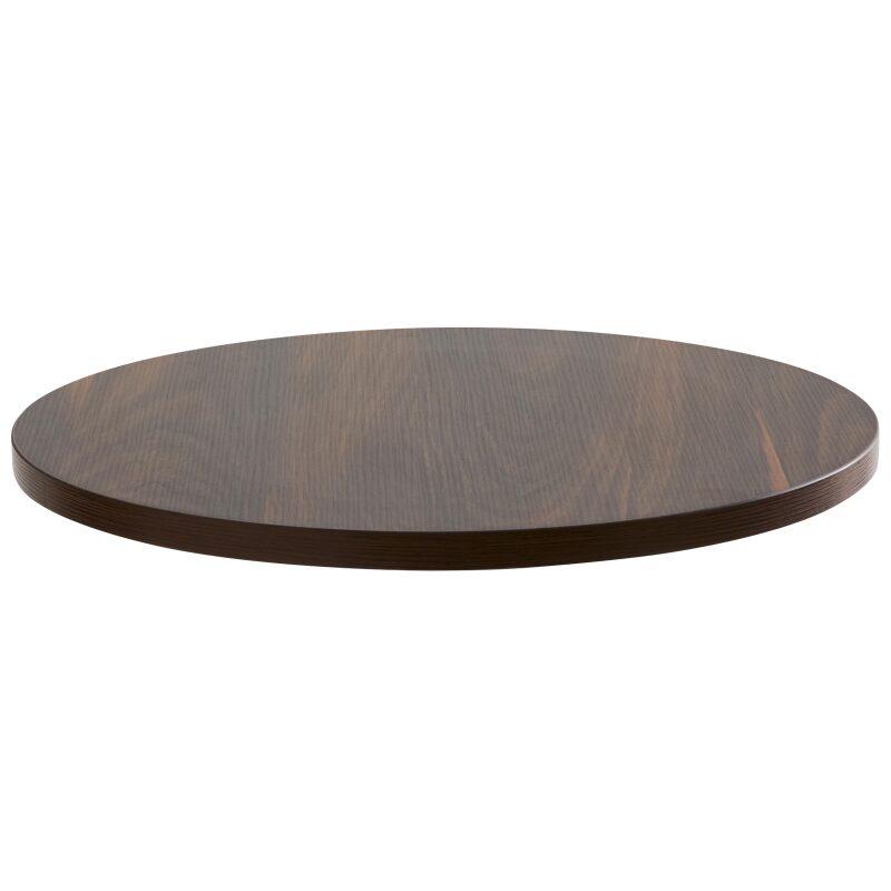 Plateau de table rond en aggloméré avec revêtement mélaminé ⌀60 cm