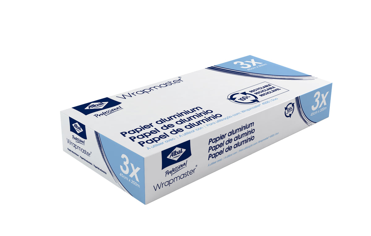 Recharge Papier Aluminium Wrapmaster – Papier Aluminium – HygiRéa