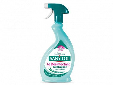 Spray Sanytol Multiusage – Désinfectant surfaces sans rinçage - Prêt à l'emploi – HygiRéa