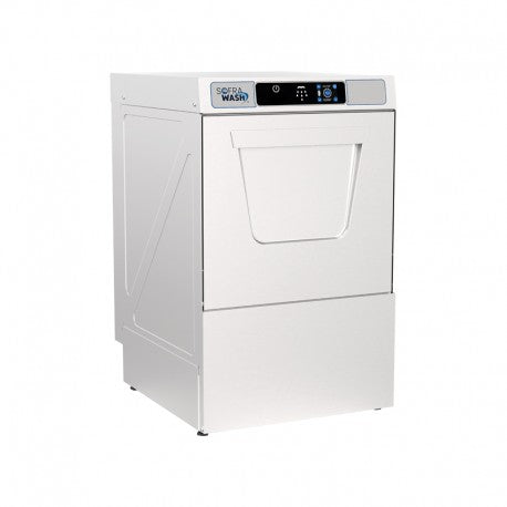 LAVE VERRES AVEC POMPE DE VIDANGE - PANIER 400 X 400 MM