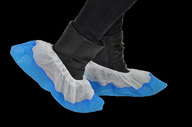 Surchaussures PLP non tissé avec semelle PE – Surchaussures – HygiRéa